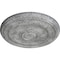 Ekena Millwork Devon Ceiling Medallion (Fits Canopies up to 3 5/8"), 15 3/4"OD x 1 1/2"P, Ultra Pure White Crackle CM15DEUWC - alternate 4